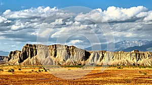 Snake mountain ridge.