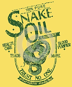Serpiente aceite 
