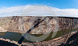 Snake River Canyon, Idaho panorama