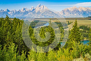 Snake River Overlook in Grand Teton National Park