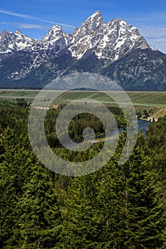 Snake River Overlook of the Grand Tetons