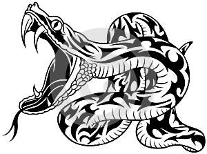 Serpiente tatuaje 