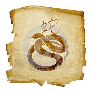 Snake Zodiac icon photo