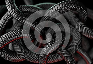 Snakes Abstract Background photo