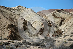 Snaking geological formation of Chile photo
