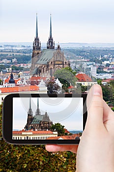 Snapshot of Cathedral of St Peter and Paul in Brno