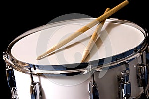 Snare Drum and Drum Sticks