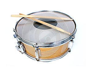 snare drum isolated photo