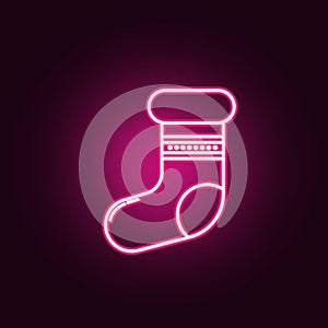Snare Drum neon icon. Elements of web set. Simple icon for websites, web design, mobile app, info graphics