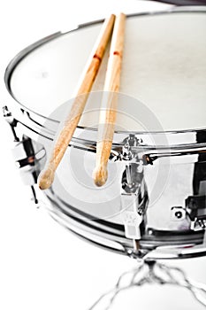 Snare & drumsticks