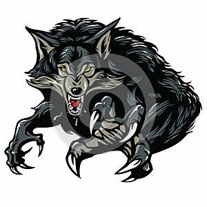 Snarling Scary Werewolf