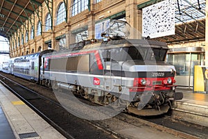 SNCF train in station