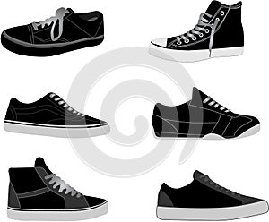 Sneakers illustrations