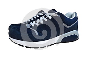 Sneakers isolated - blue