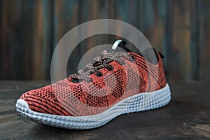 Sneakers for woman. Footwear for fitness and sport