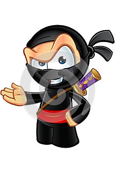 Sneaky Looking Ninja Character
