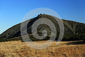 Snezka, Giant mountains, (czech: Krkonose, Pec pod Snezkou), the northern part of the Czech Republic