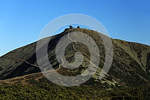 Snezka, Giant mountains, (czech: Krkonose, Pec pod Snezkou), the northern part of the Czech Republic