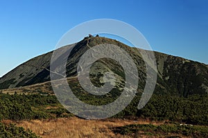 Snezka, Giant mountains, (czech: Krkonose, Pec pod Snezkou), the northern part of the Czech Republic