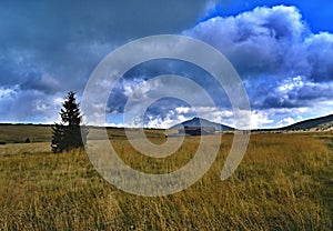 Snezka in the Giant Mountains in the Czech Republic