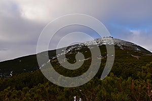 Snezka mountain, Czech republic