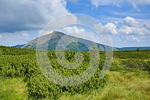 Snezka, Schneekoppe, Giant Mountains (Czech: Krkonose), Riesengebirge, Czech, Polannd