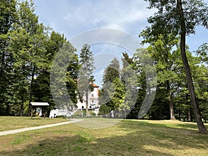 The SneÅ¾nik Castle park - Stari Trg pri Lozu, Slovenia / Park ob gradu SneÅ¾nik ali Grajski park SneÅ¾nik - Stari Trg pri LoÅ¾u