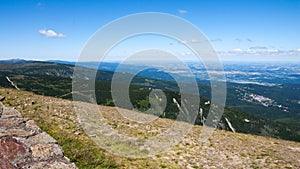 Sniezka Summit in Karkonosze Mountains