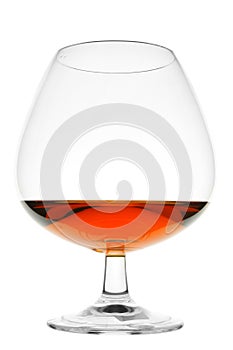 Snifter glass of brandy