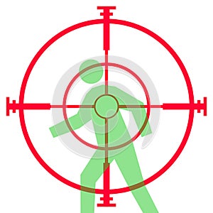 Sniper rifle sight or scope