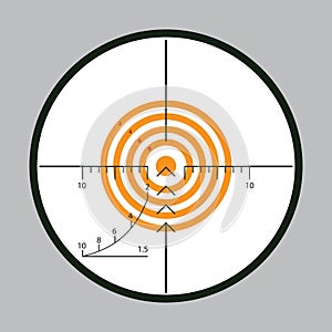 Sniper scope background