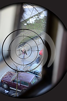 Sniper target photo