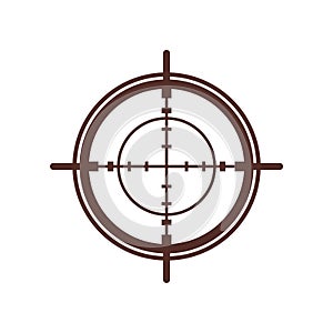 Sniper target sign design