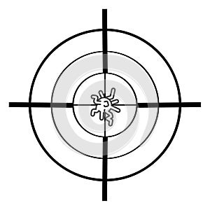 Sniper targeting a cancer cell EPS vector