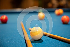 Snooker game, billiard table, pool game table