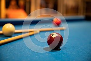 Snooker game, billiard table, pool game table