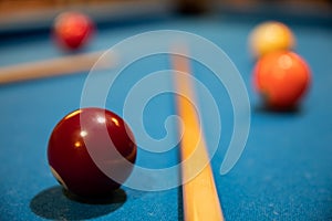 Snooker game, billiard table, pool game table