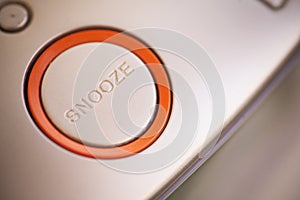 Snooze button detail