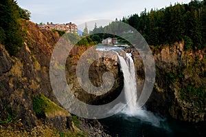 Snoqualmie Falls at Dusk photo