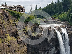 snoqualmie falls & Salish Lodge