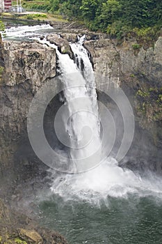 Snoqualmie Falls, Washington, Vertical photo