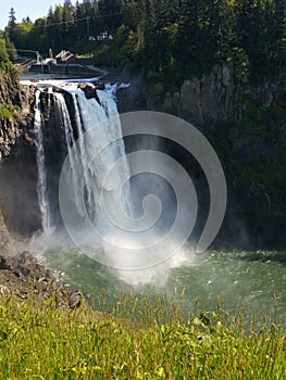 Snoqualmie falls waterfall