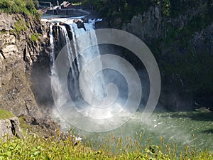 Snoqualmie falls waterfall