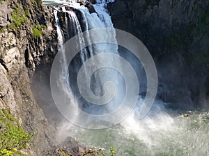 Snoqualmie falls waterfall