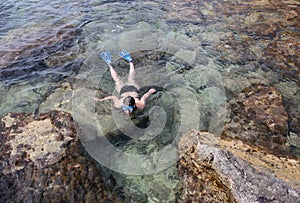 Snorkel at the beach