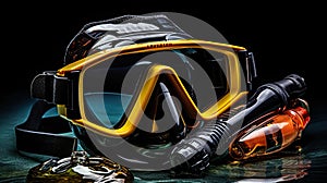snorkel diver equipment