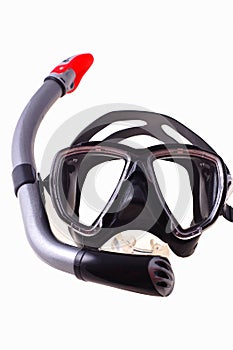 Snorkel and diving mask