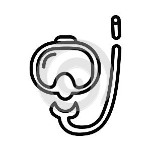 Snorkel mask, Snorkel, Diving Mask, Snorkel, Swimwear, Snorkeling Icon