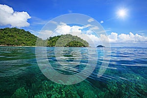 Snorkel spot at Koh surin