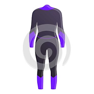 Snorkeling clothes icon, cartoon style